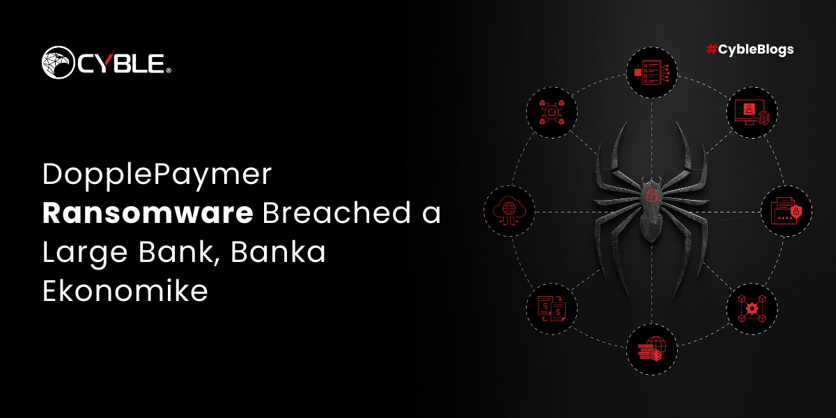 DopplePaymer Ransomware Breached a Large Bank, Banka Ekonomike