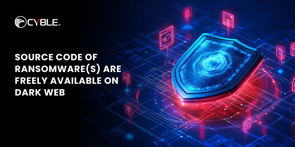 SOURCE CODE OF RANSOMWARE(S) ARE FREELY AVAILABLE ON DARK WEB