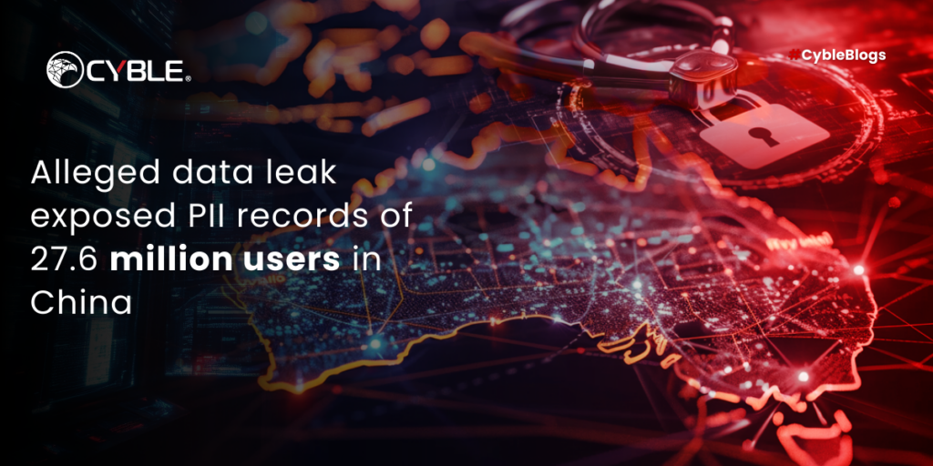 Data Leak Exposes 27.6M Users' PII In China