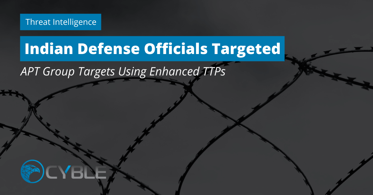 Cyble-Indian-Defence-Officials-malware-APT-Group