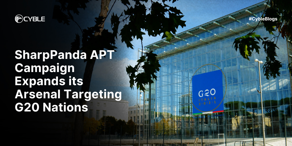 SharpPanda APT G20 Blog