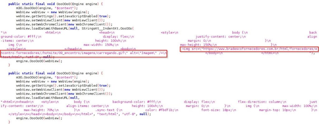 The Fate of the CriminalMW Group: Endgame or a New Rebranding Journey? 25 Figure 25 – Creating overlay using HTML code and leveraging gif image from legitimate bank website