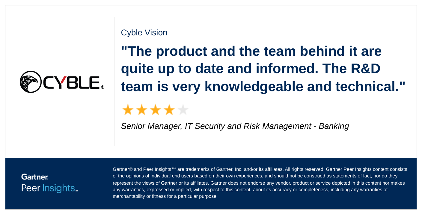 Cyble Vision Customer Reviews