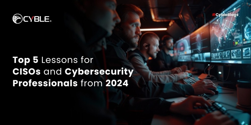 Cyble | lessons for CISO