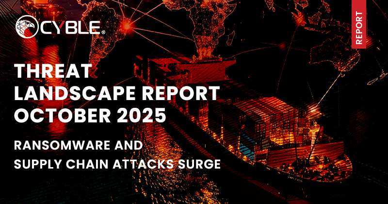 Threat landscape report octoner 2025