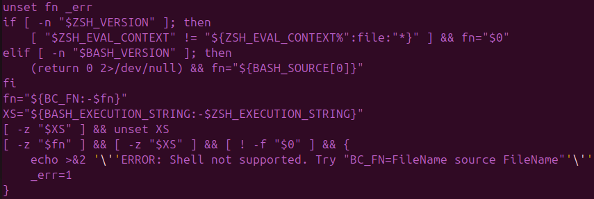 Figure 4– Determining Execution Context