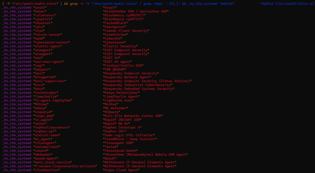 Figure 7.2 – Service-based EDR detection
