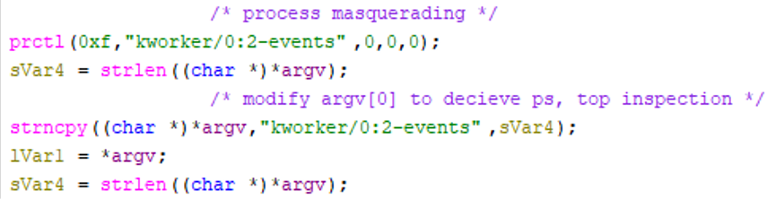 Figure 10 – Process Masquerading