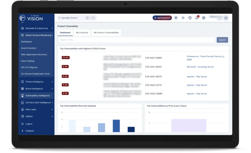 Vulnerability Intelligence Solutions