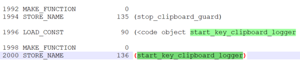 Figure 14 – Clipboard monitoring