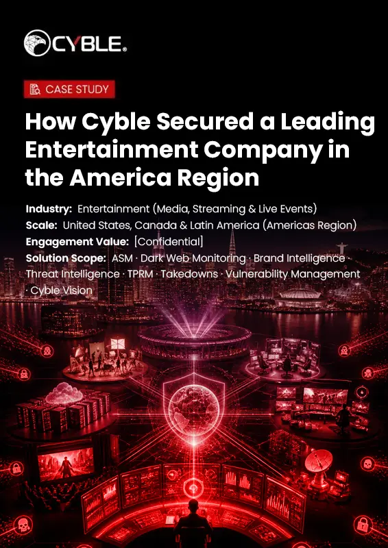 Entertainment Cybersecurity Case Study