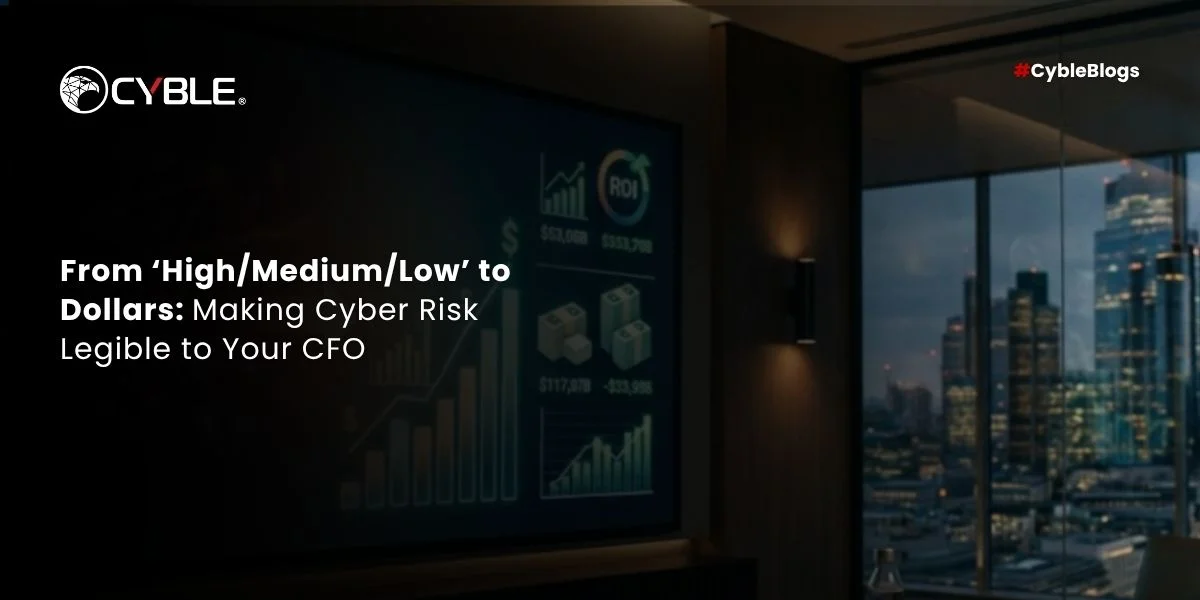 From ‘High/Medium/Low’ to Dollars: Making Cyber Risk Legible to Your CFO 2 Financial Exposure, cyber risk quantification,
