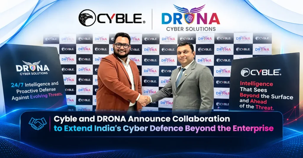 PR image CYBLE × DRONA