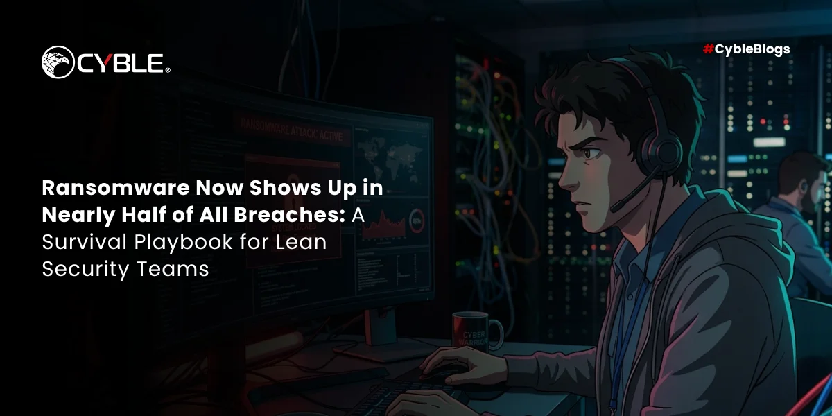 Ransomware Now Shows Up in Nearly Half of All Breaches: A Survival Playbook for Lean Security Teams 2 ransomware incident response plan