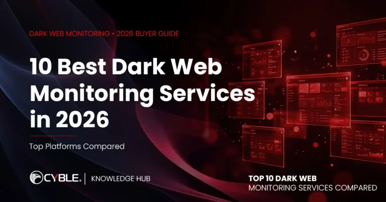 10 Best Dark Web Monitoring Services in 2026: Top Platforms Compared