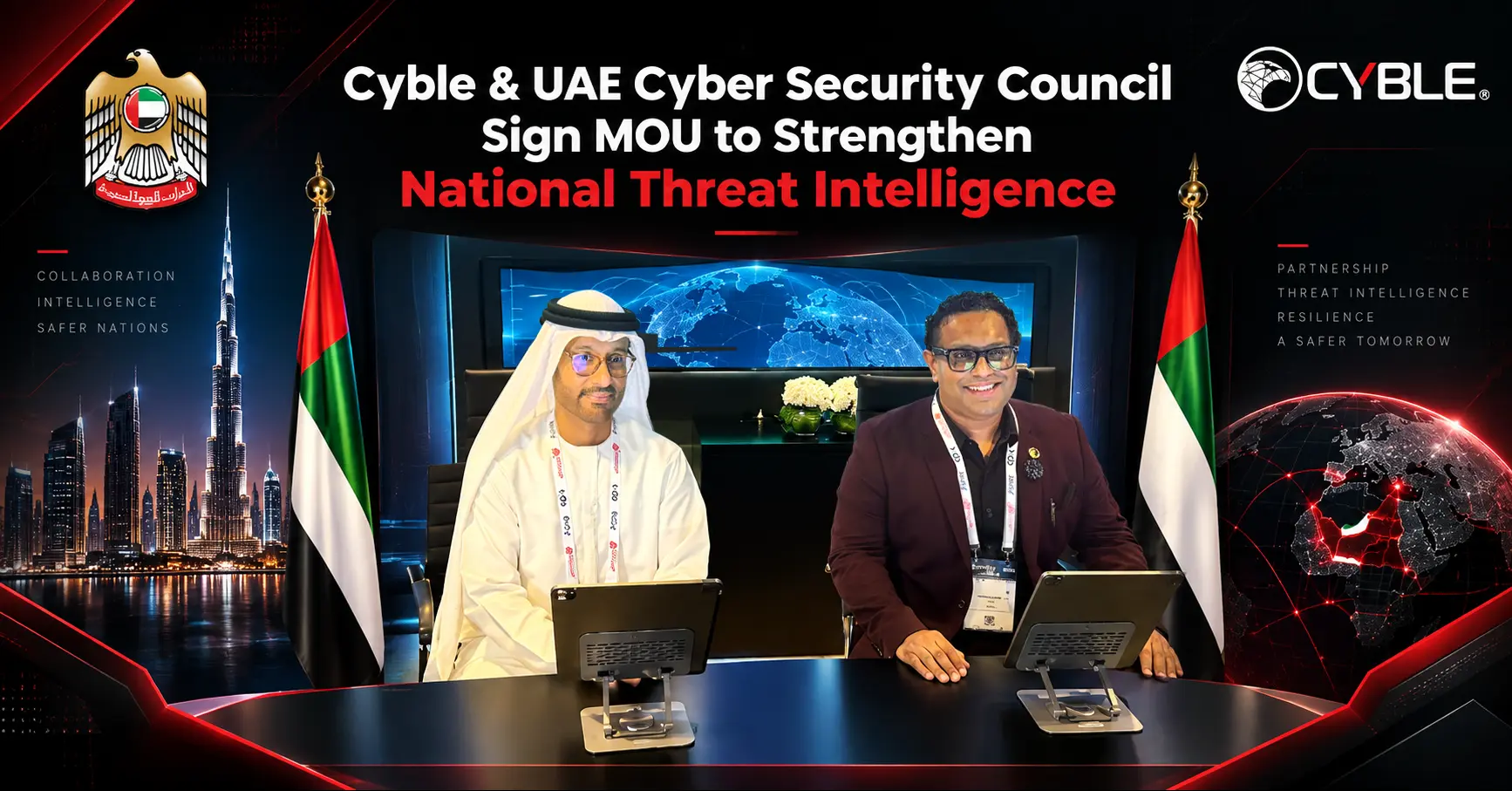 Cyble Cyber Security Council UAE MOU