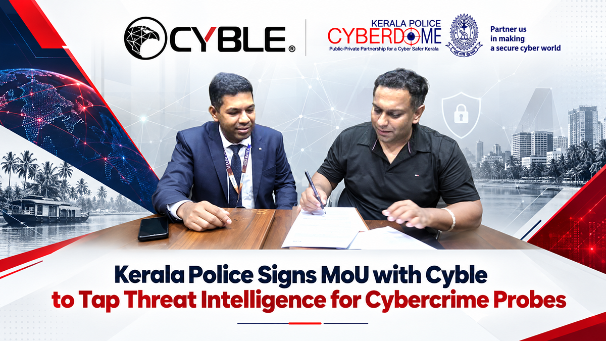 Kerala Police Signs MoU with Cyble