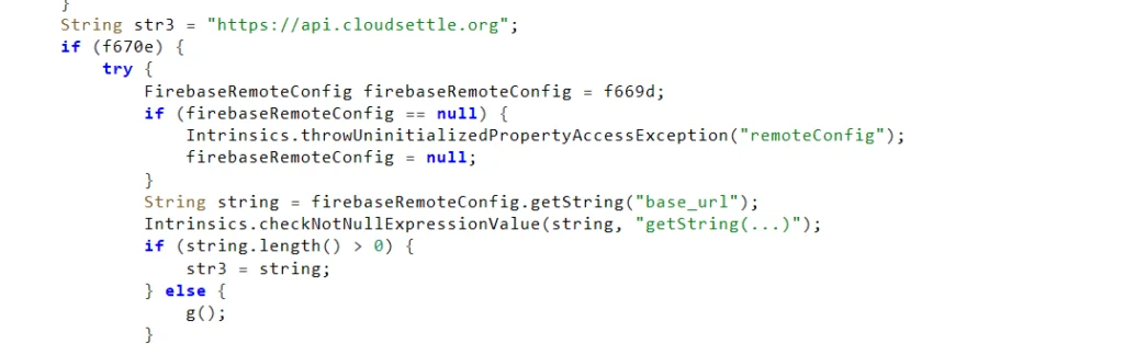 Figure 17 – Dynamic C&C implementation