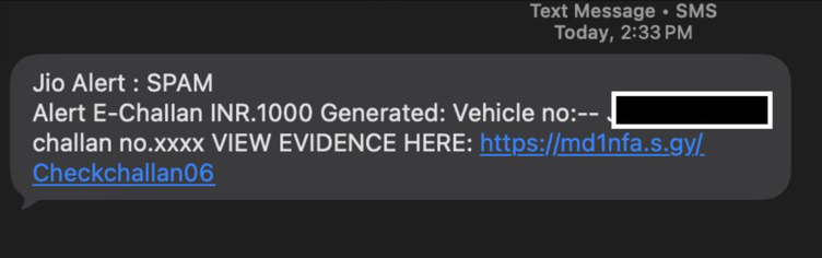 The GhostX Ecosystem: Forged in Transit, Licensed to Deceive 7 Figure 6 – Same SMSs are being received by the victims (Source – Twitter Post)
